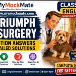 a triumph of surgery question answers for class 10