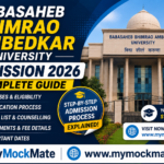babasaheb bhimrao ambedkar university admission 2026 guide