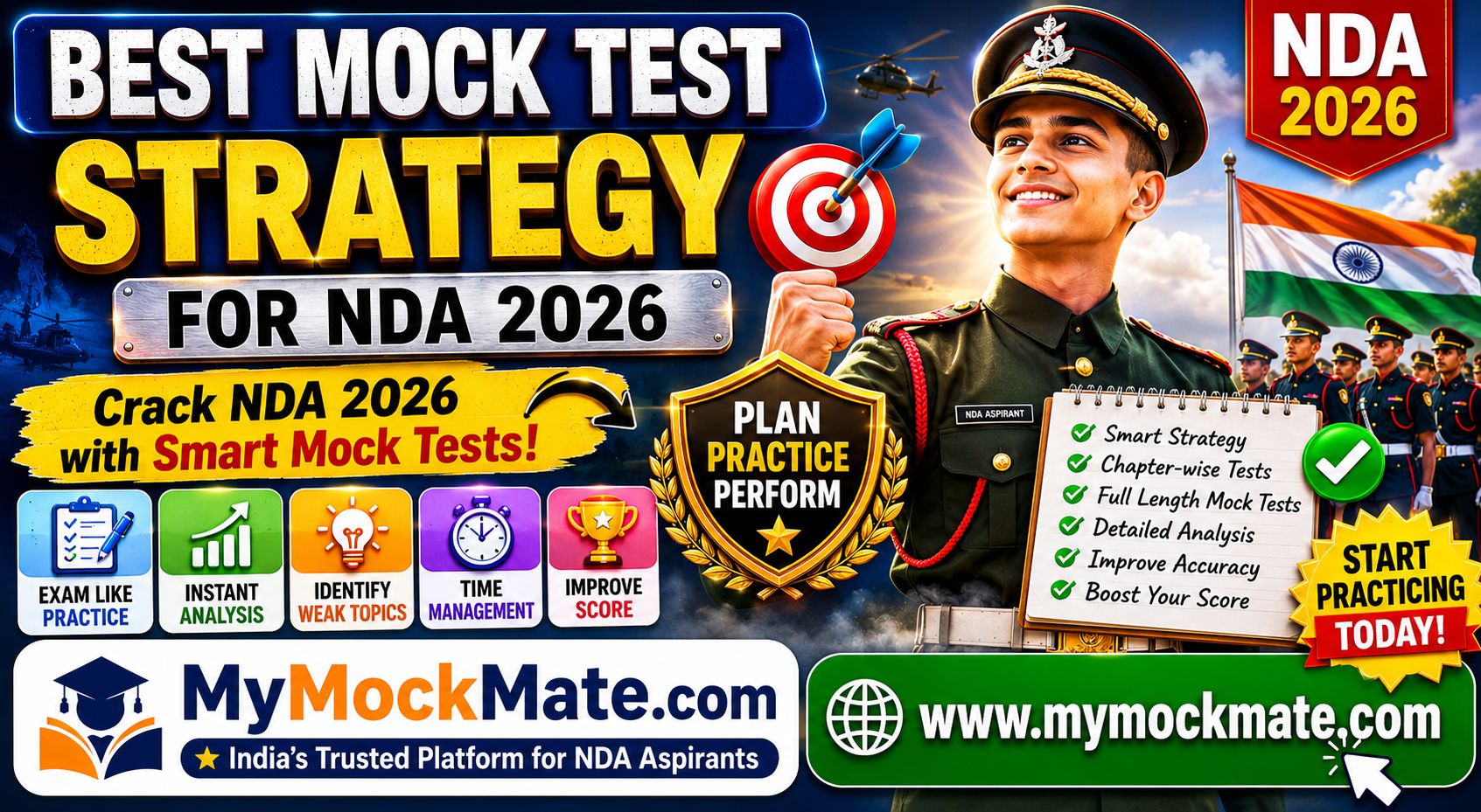 best mock test strategy for nda 2026 preparation