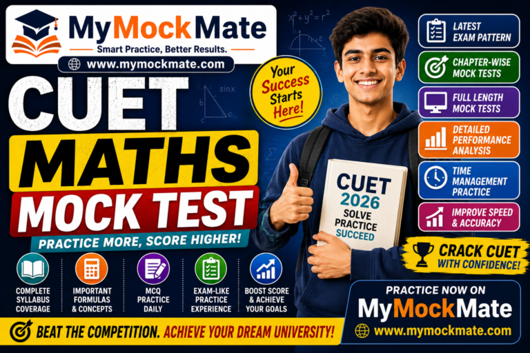 cuet maths mock test strategy for 2026 top scores