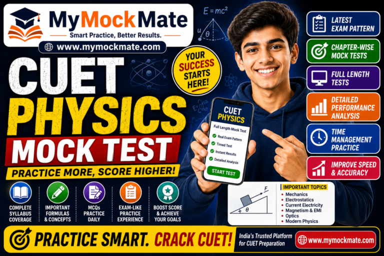 cuet physics mock test strategy for 2026 top scores