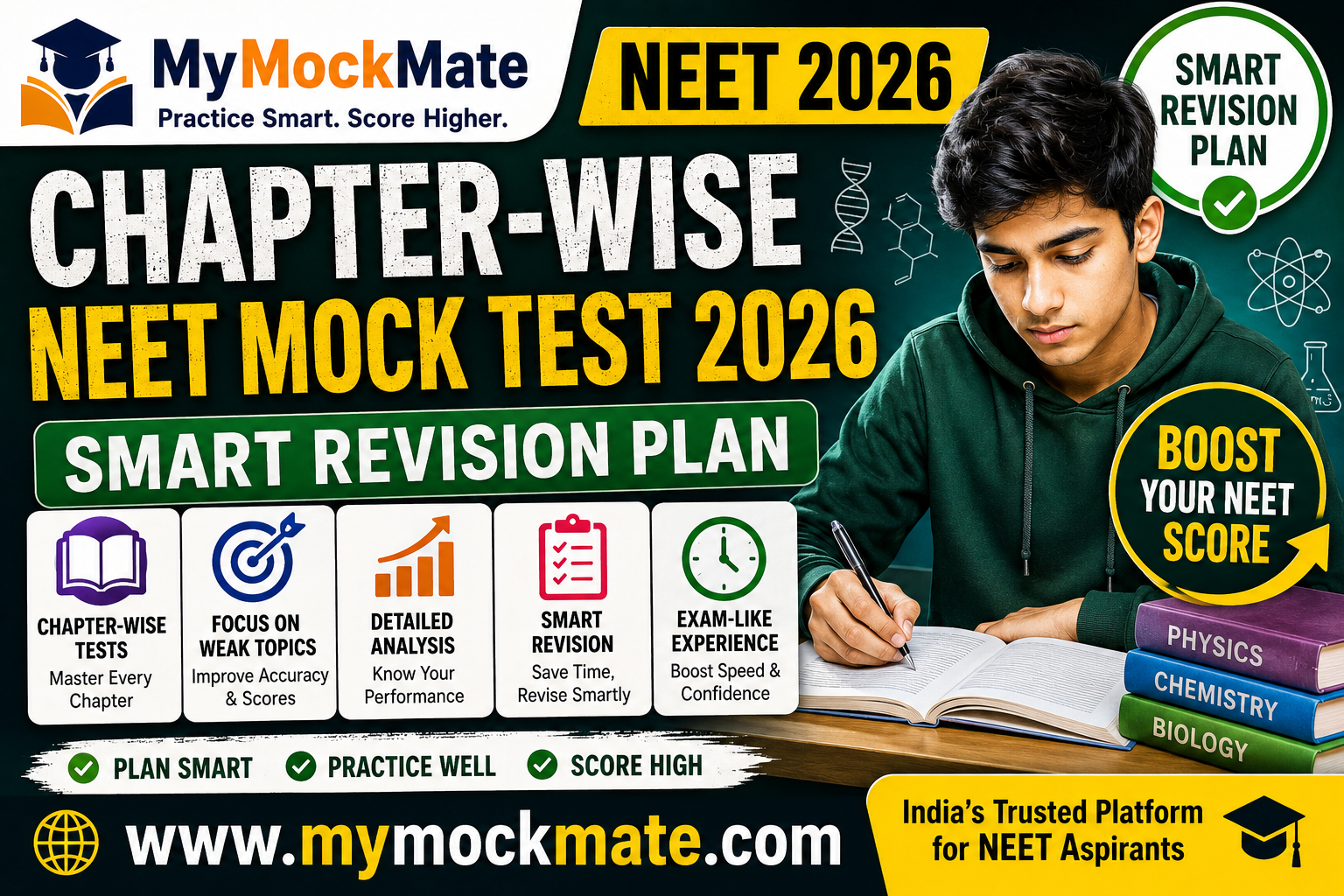 chapter wise neet mock test 2026 smart revision plan