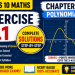 class 10 maths exercise 2.1 solutions polynomials ncert solutions