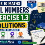 class 10 maths real numbers exercise 1.3 solutions