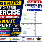 Class 9 Maths End of Chapter Exercise Solutions | Coordinate Geometry NCERT Solutions class 9 maths end of chapter exercise solutions coordinate geometry ncert solutions
