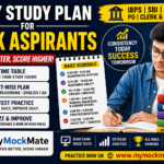 daily study plan for bank aspirants to crack exams faster