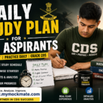 daily study plan for cds aspirants crack cds with mock tests