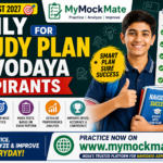daily study plan for navodaya aspirants