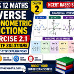 inverse trigonometric functions exercise 2.1 solutions