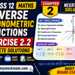 Elementor #1865 inverse trigonometric functions exercise 2.2 solutions