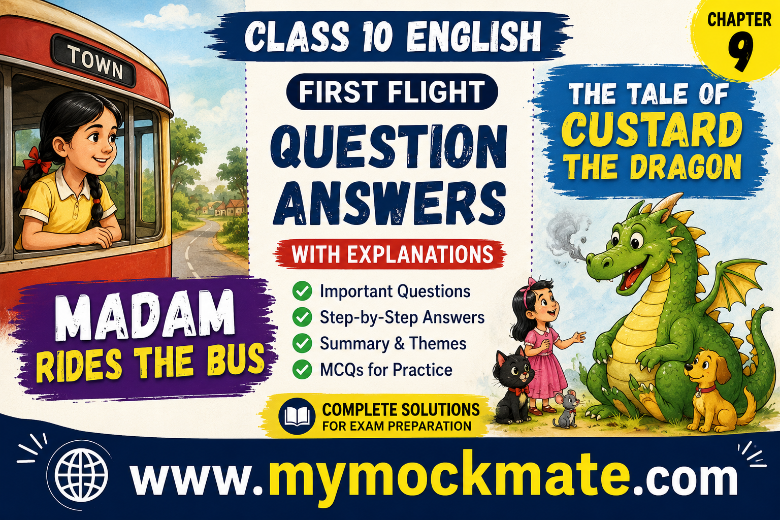madam rides the bus question answers, class 10 english solutions, first flight chapter 9, valli story summary, cbse class 10