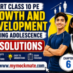 ncert class 10 pe growth and development during adolescence solutions