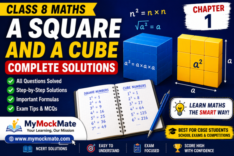 ncert class 8 a square and a cube solutions guide