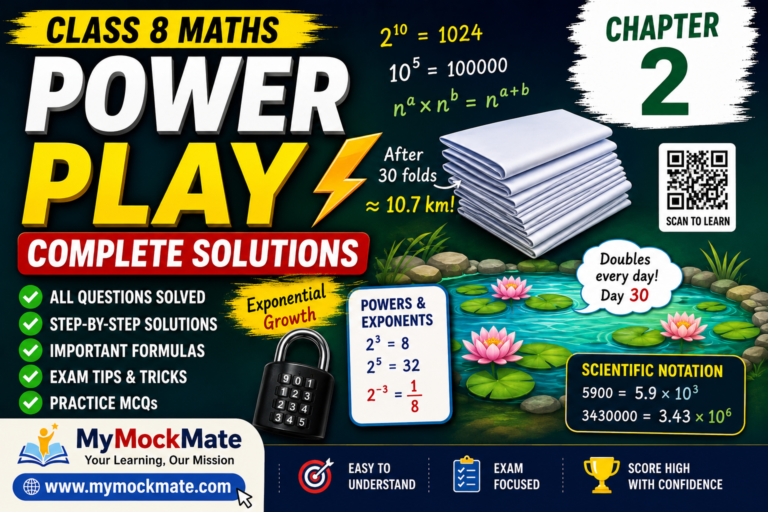 ncert class 8 maths power play solutions guide