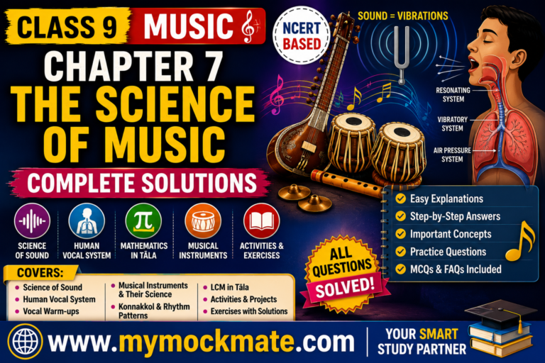 ncert class 9 arts music chapter 7 complete solutions