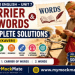 NCERT Class 9 English Carrier of Words & Words – Complete Question Answers and Solutionsitle ncert class 9 english carrier of words & words – complete question answers and solutionsitle
