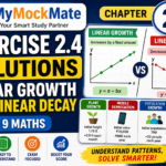 ncert class 9 maths exercise 2.4 solutions – linear growth and decay