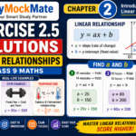 ncert class 9 maths exercise 2.5 solutions – linear relationships