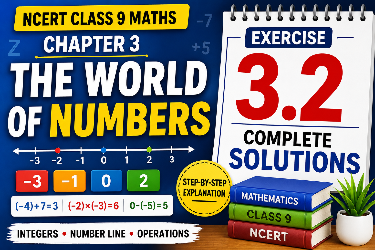 ncert class 9 maths exercise 3.2 solutions world of numbers