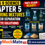 ncert class 9 science exploring mixtures and their separation solutions
