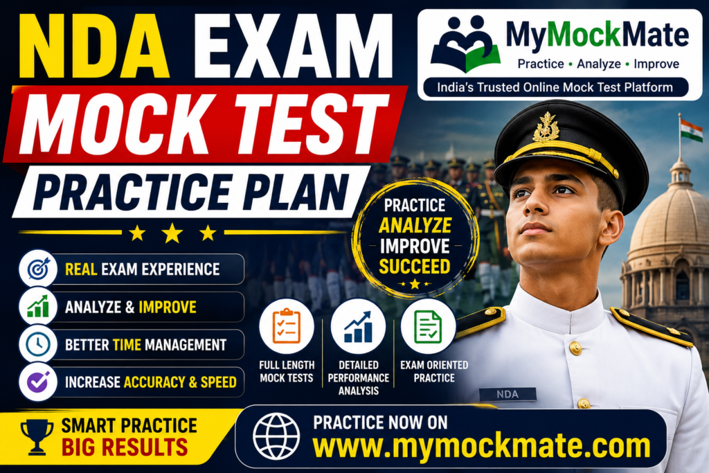 NDA Exam Mock Test Practice Plan for Success in NDA 2026