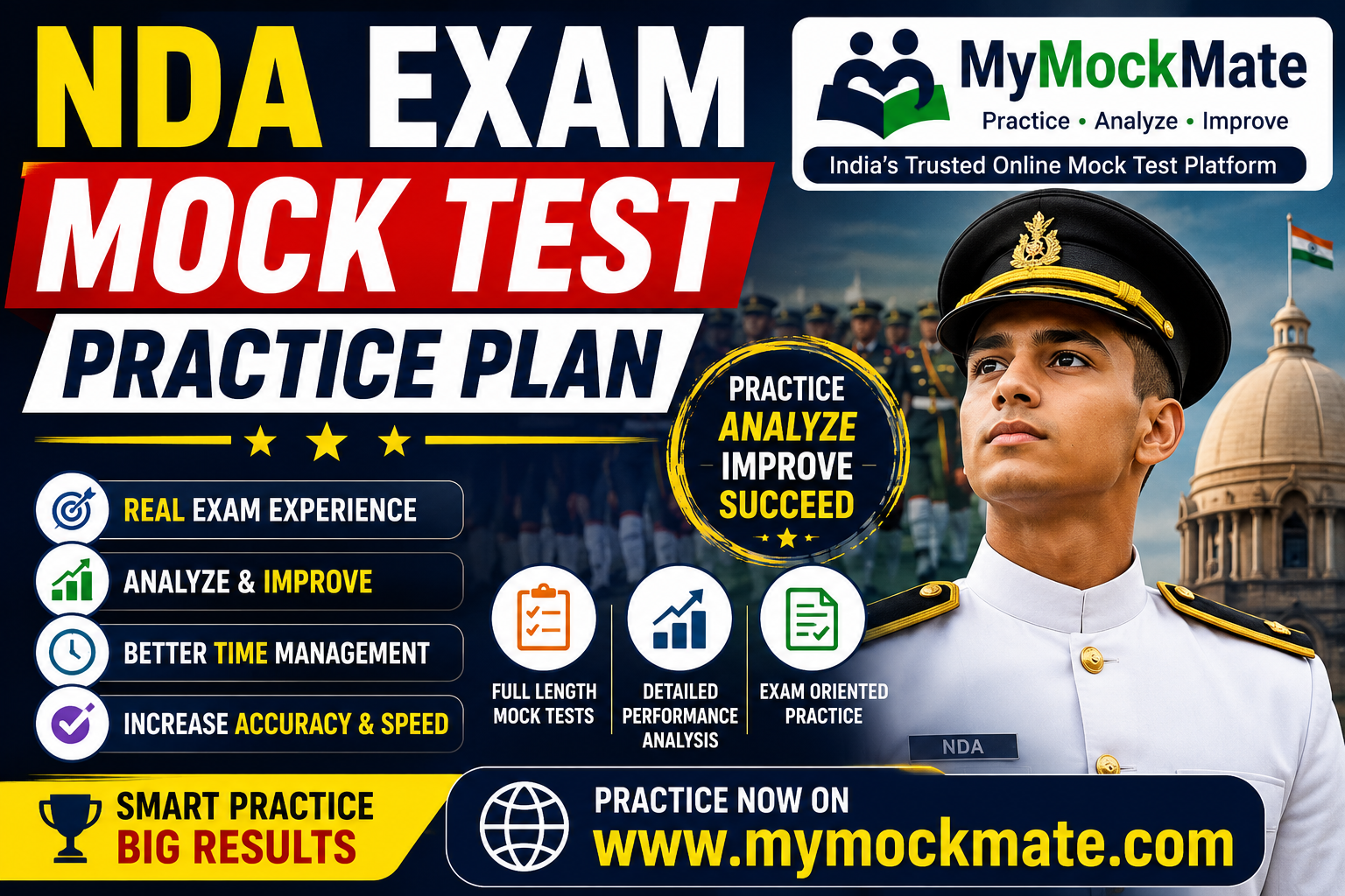nda exam mock test practice plan for success in nda 2026