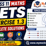 Sets Exercise 1.3 Solutions Class 11 Maths NCERT sets exercise 1.3 solutions class 11 maths ncert