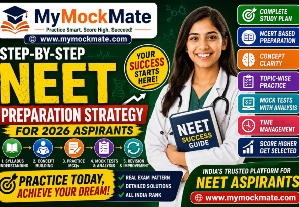 step by step neet preparation strategy for 2026 aspirants