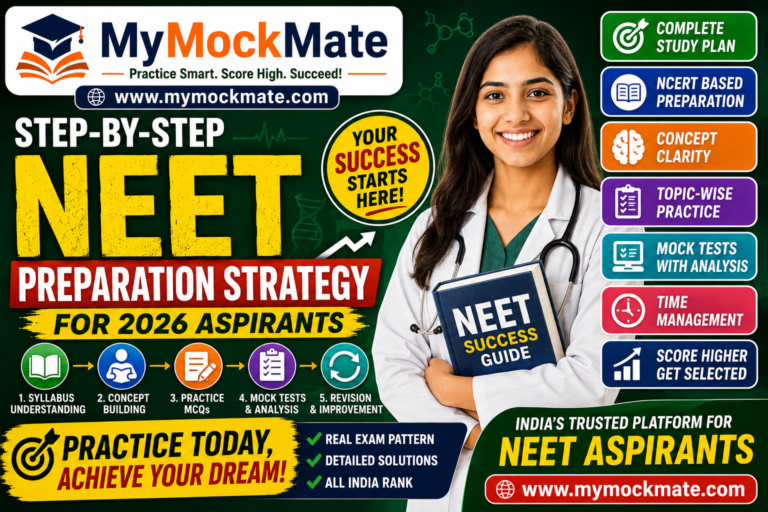 step by step neet preparation strategy for 2026 aspirants