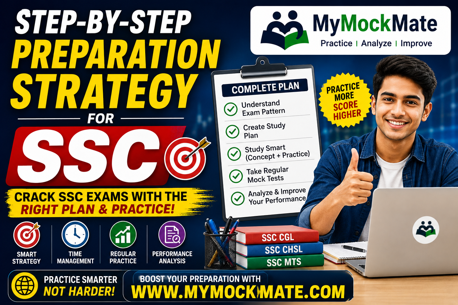 step by step ssc preparation strategy to crack ssc exams