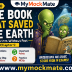 the book that saved the earth solutions, class 10 english