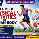 NCERT Class 10 Health and Physical Education Effects of Physical Activities on Human Body Solutions effects of physical activities, class 10 physical education, human body systems,