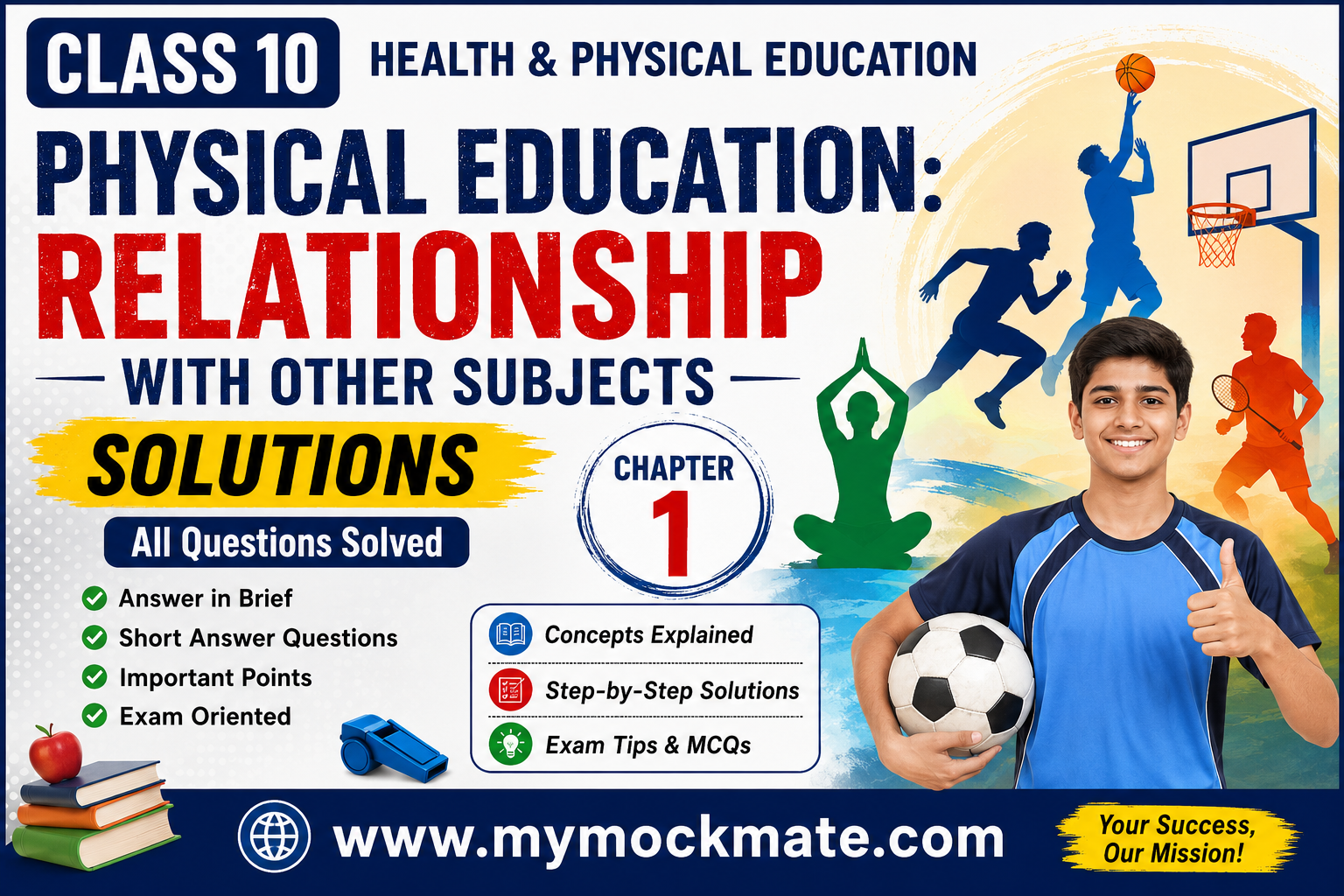 physical education class 10 solutions, relationship with other subjects, health and physical education notes,