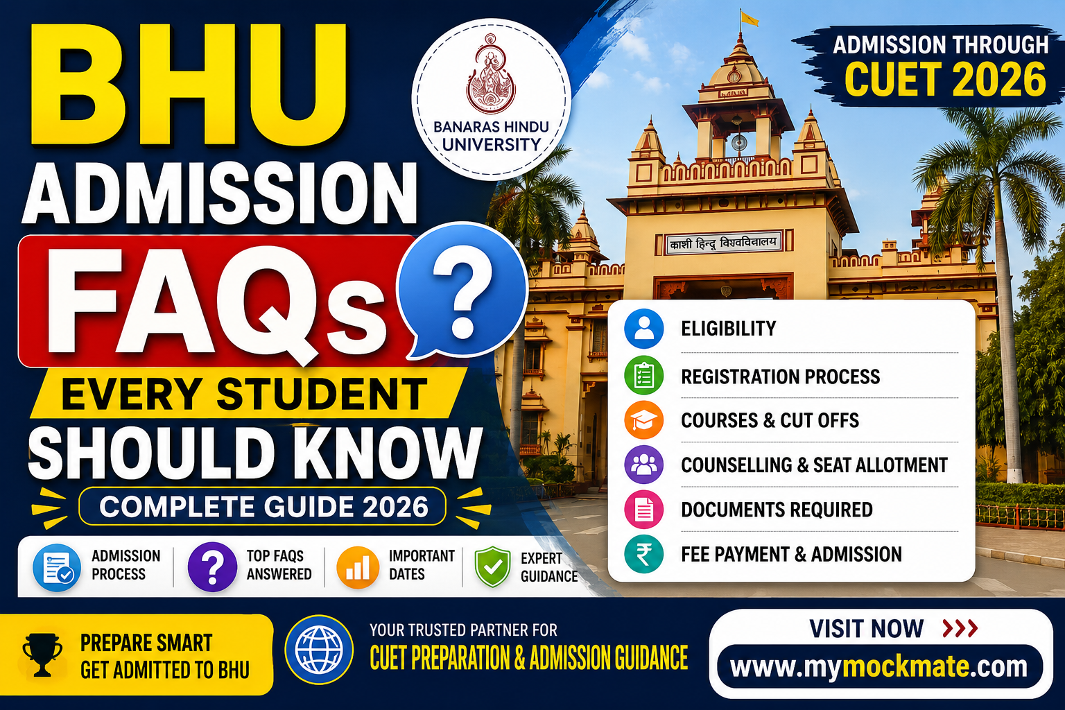 bhu admission faqs every student should know in 2026