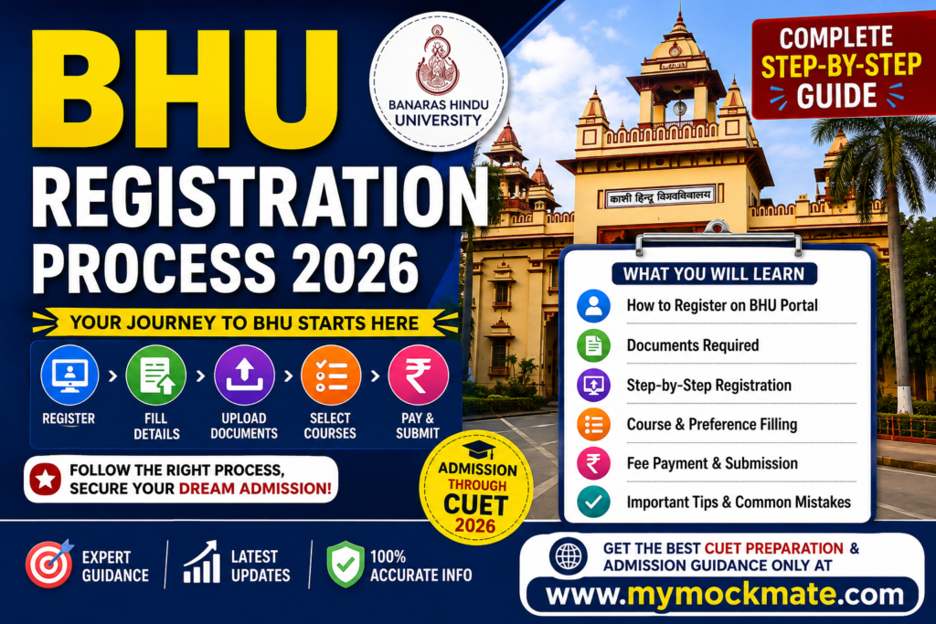 BHU Registration Process 2026: Complete Step-by-Step Guide
