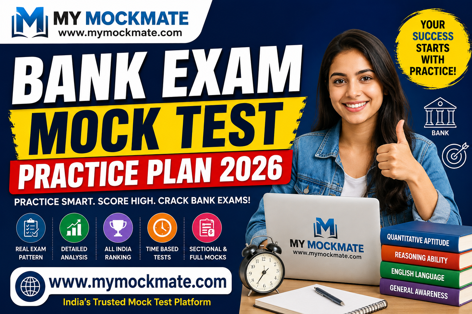 bank exam mock test practice plan 2026 crack banking exams faster