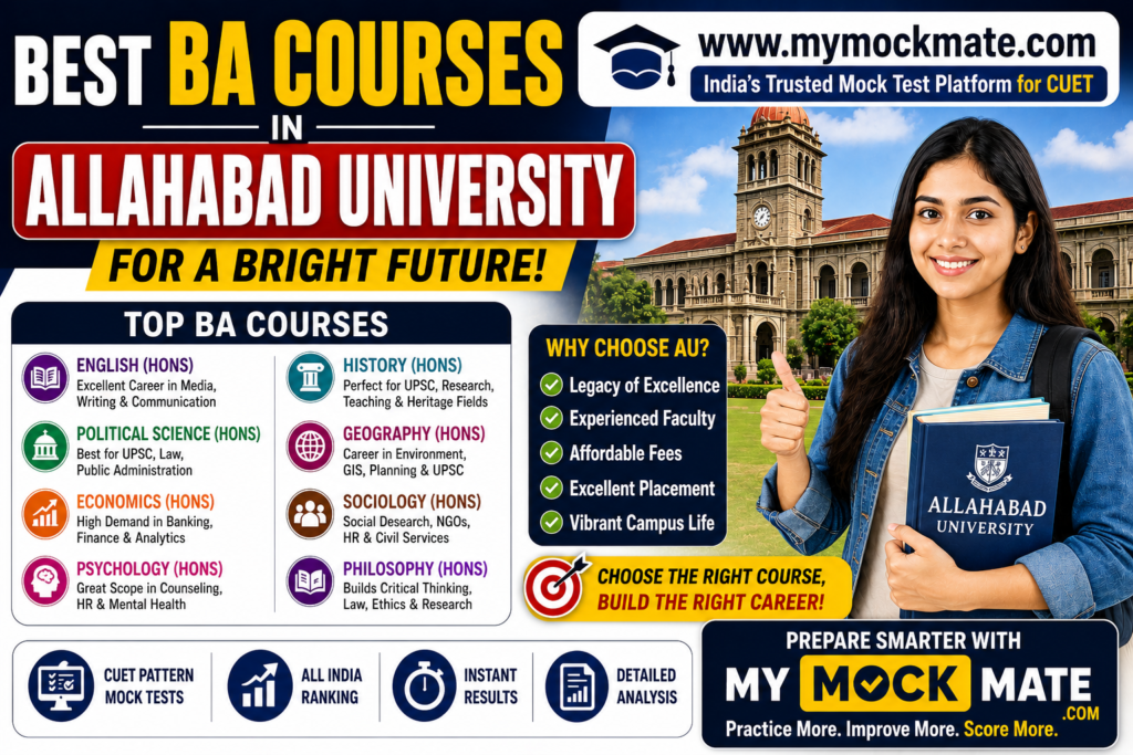 Best BA Courses in Allahabad University for Career Growth 2026