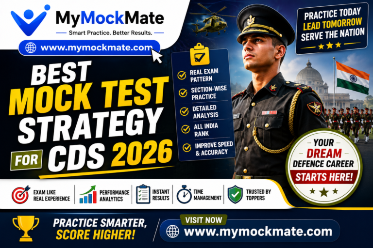 best mock test strategy for cds 2026 to maximize your score
