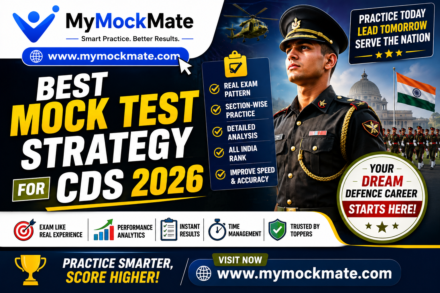 best mock test strategy for cds 2026 to maximize your score