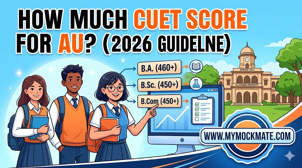 cuet score needed for allahabad university 2026 safe marks analysis