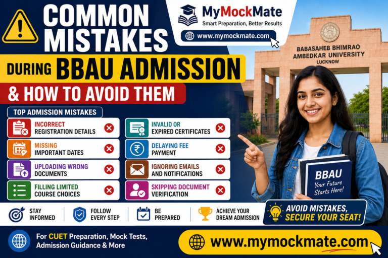 Common Mistakes During BBAU Admission & How to Avoid Them
