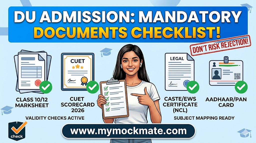 du admission documents required 2026 complete csas checklist