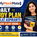daily study plan for clat aspirants to crack clat 2026