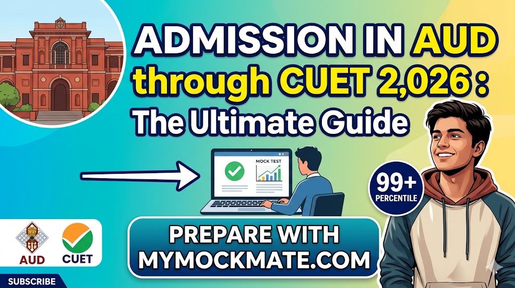 how to get admission in aud through cuet ultimate 2026 guide