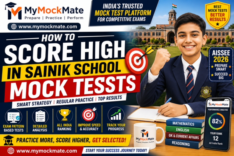 How to Score High in Sainik School Mock Tests
