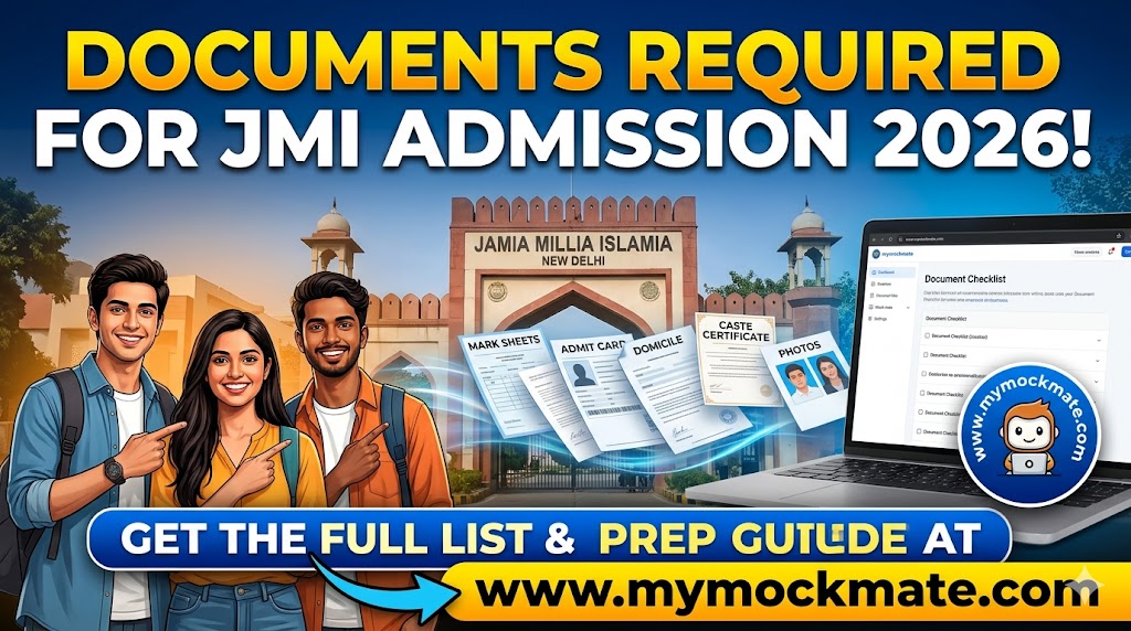jamia admission 2026 documents guide verify via