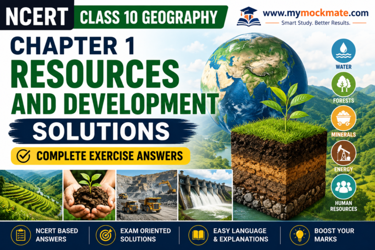 ncert class 10 geography chapter 1 resources and development solutions