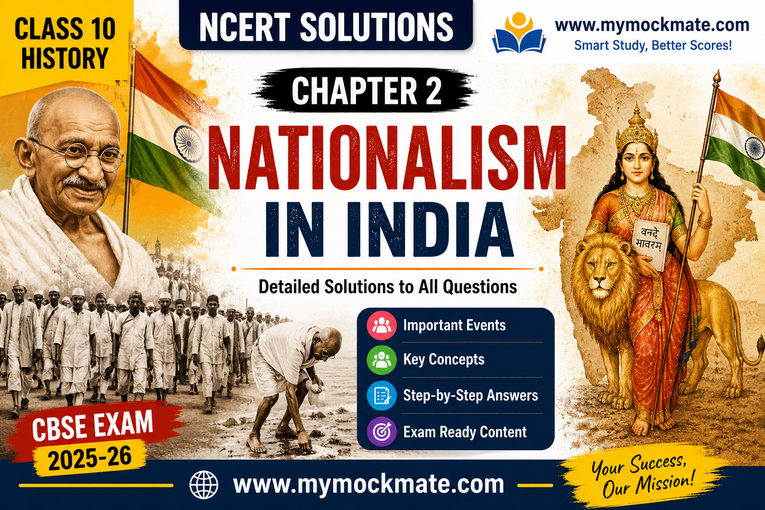 NCERT Class 10 History Chapter 2 Nationalism in India Solutions