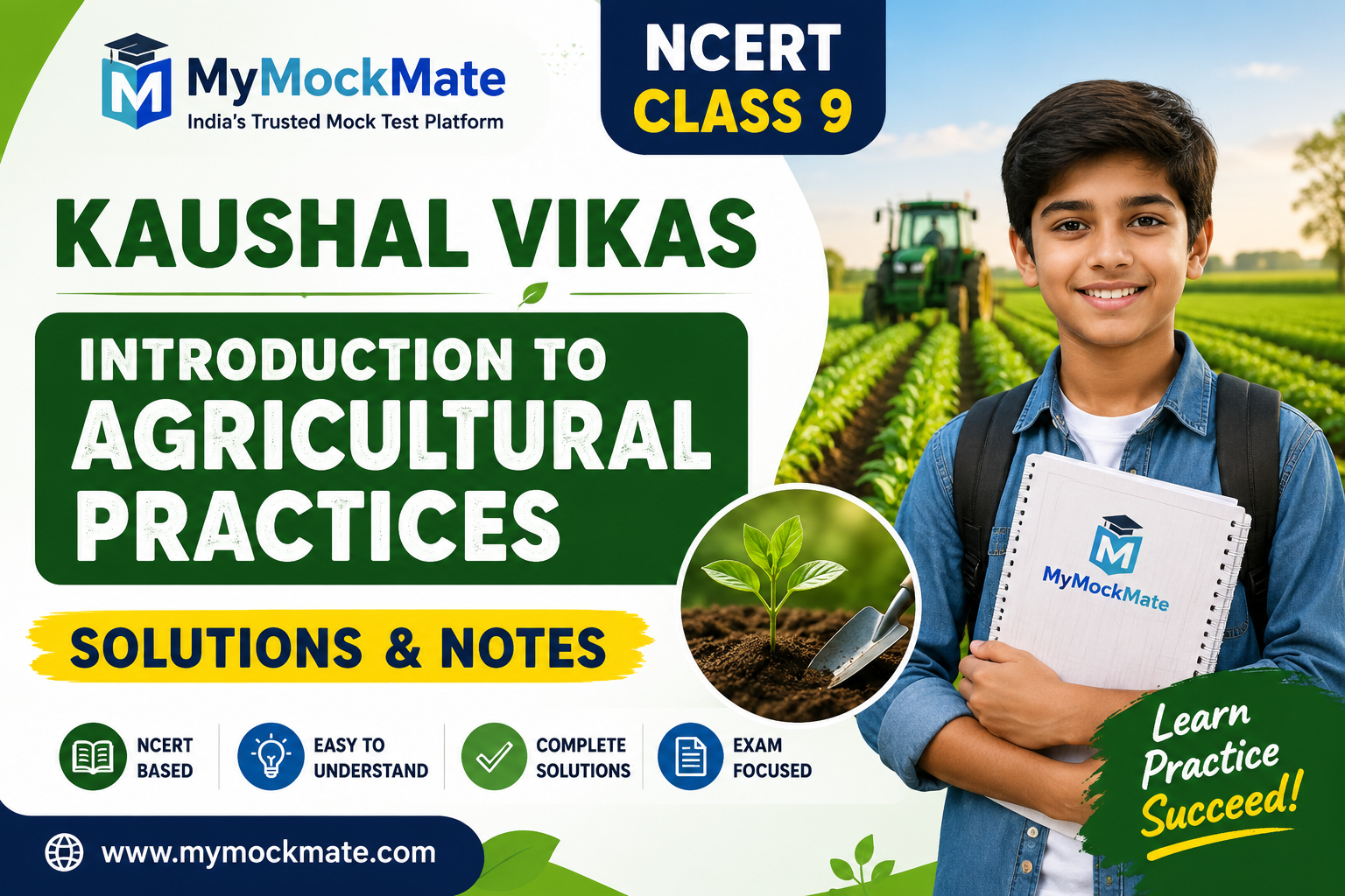 NCERT Class 9 Kaushal Vikas Introduction to Agricultural Practices