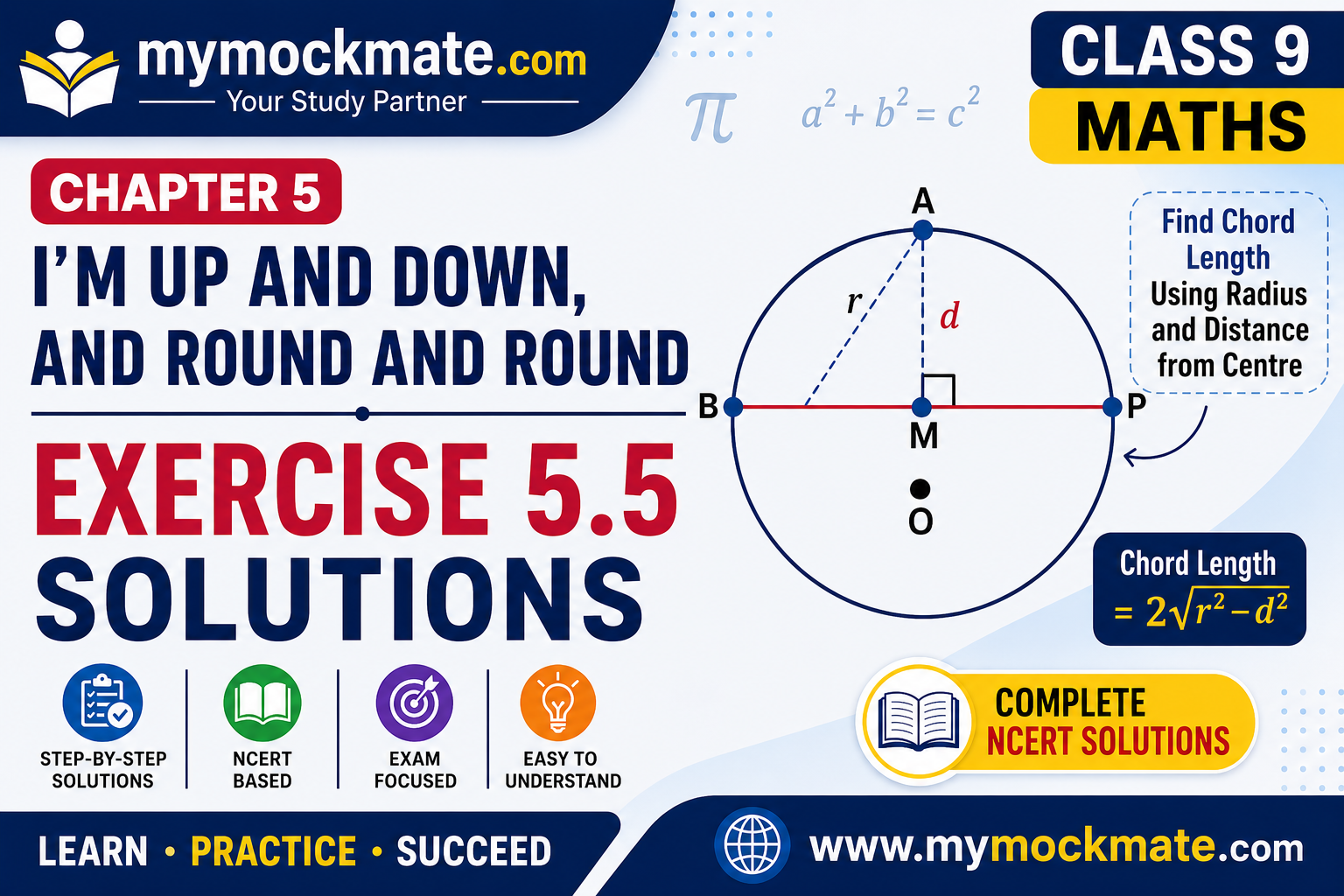 NCERT Class 9 Maths Exercise 5.5 Solutions